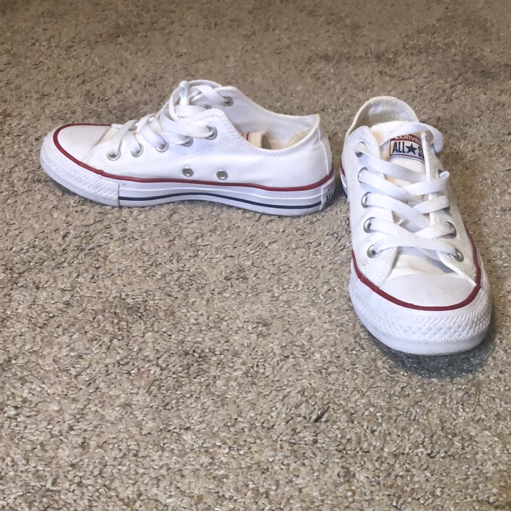 White Converse Sneakers